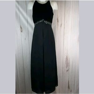 Vintage Donna By Antonio Enne 6 Velvet Beaded Gown